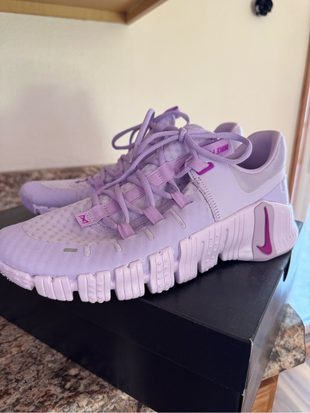Nike Women’s Lavender/Pink Free Train Sneaker